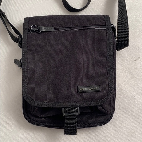 Eddie Bauer Bags Eddie Bauer Black Travel And Hiking Crossbody Bag